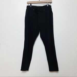 Stretchy Black Jeggings, XL 16W